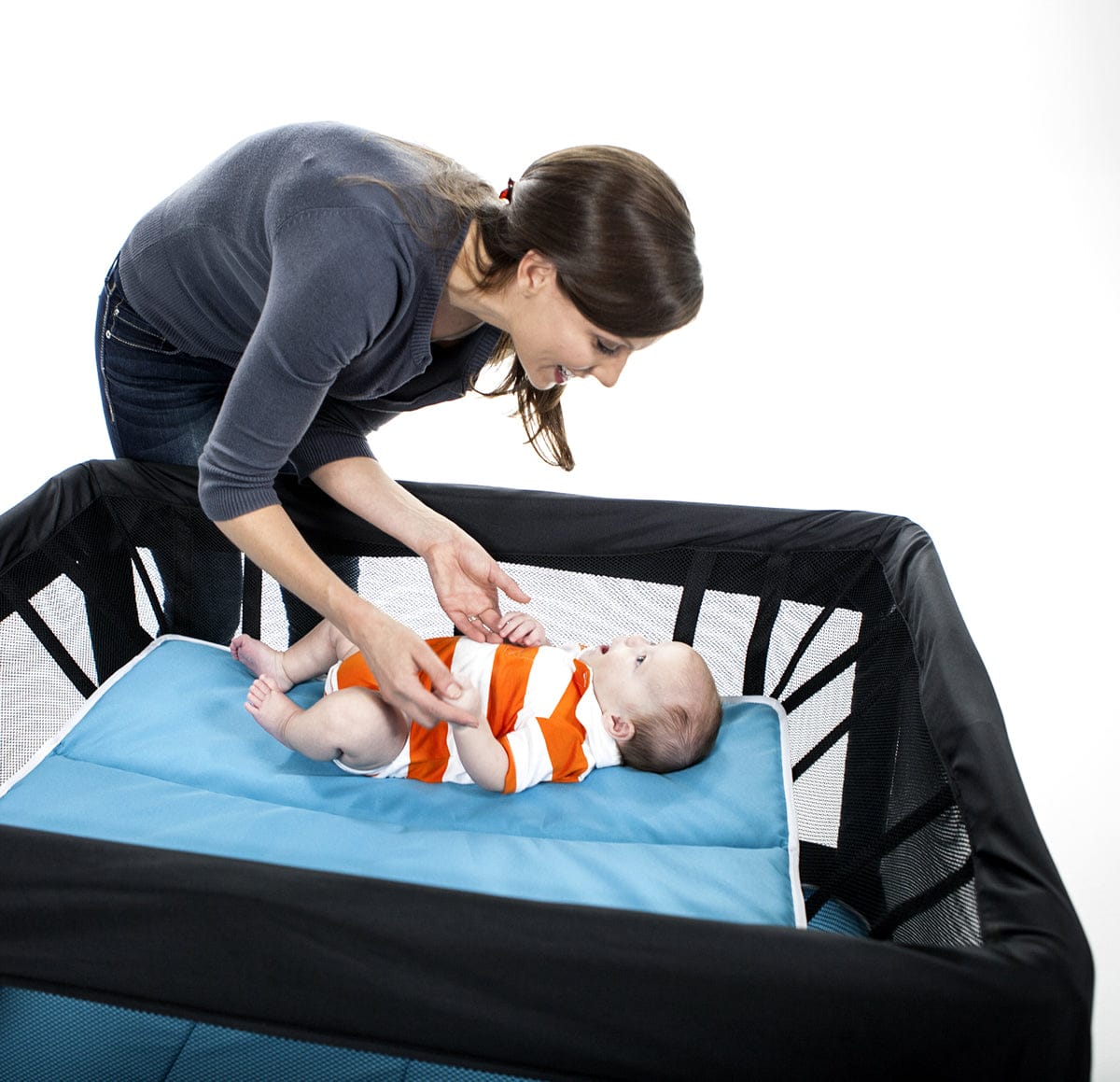 4moms Breeze Playard - Blue