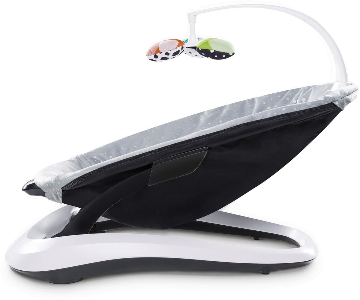 4moms BounceRoo Bouncer Seat - Silver Plush