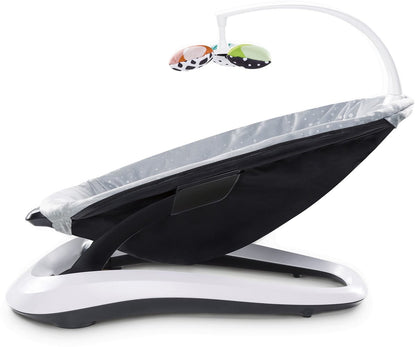 4moms BounceRoo Bouncer Seat - Silver Plush