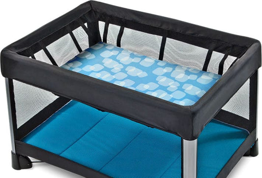 4moms Breeze Waterproof Bassinet Sheet - Blue - 2000330