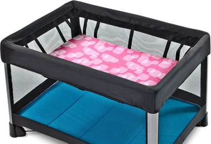 4moms Breeze Waterproof Bassinet Sheet - Raspberry