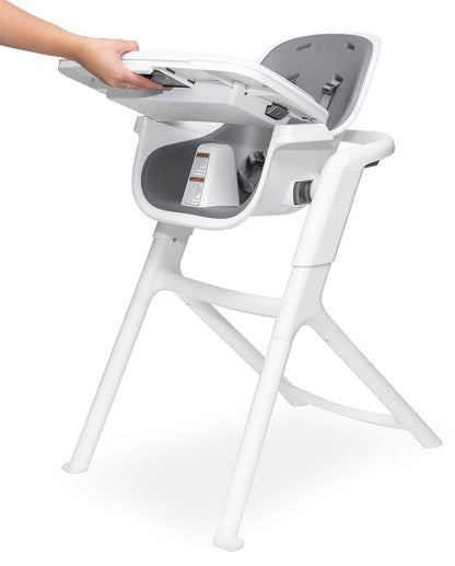 4moms Connect High Chair - White / Grey - 2000916