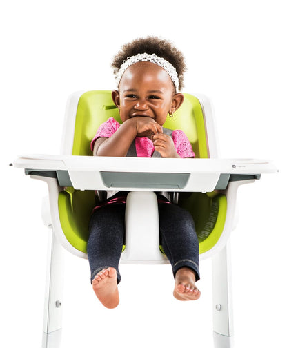 4moms High Chair - White/Green - 2000605