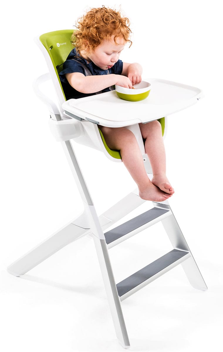4moms High Chair - White/Green - 2000605