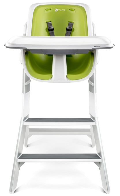 4moms High Chair - White/Green - 2000605