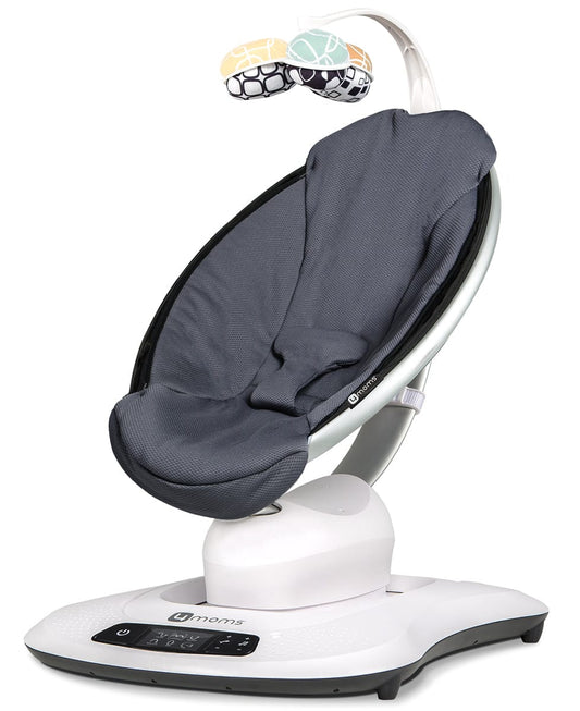 4moms Mamaroo 4 Baby Swing - Dark Grey Cool Mesh