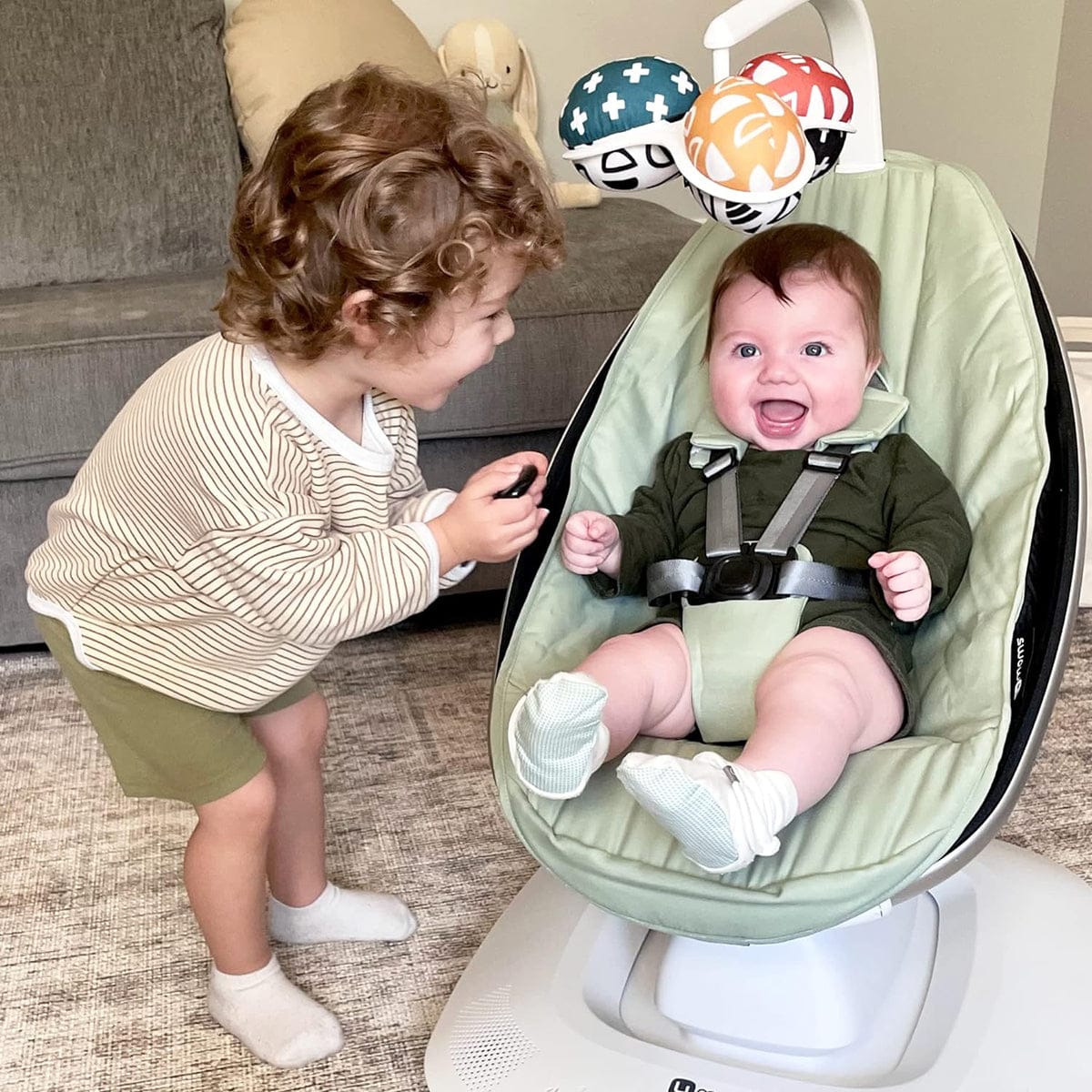 4moms MamaRoo Multi-Motion Baby Swing - Sage - 2001189