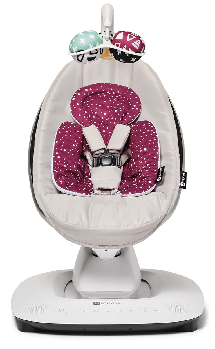 4moms Mamaroo Plush Newborn Insert - Maroon - 2001177
