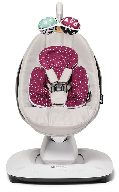 4moms Mamaroo Plush Newborn Insert - Maroon - 2001177