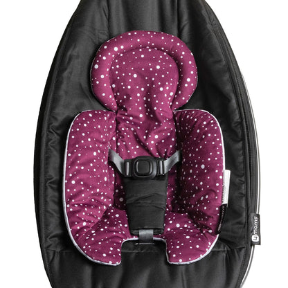 4moms Mamaroo Plush Newborn Insert - Maroon - 2001177