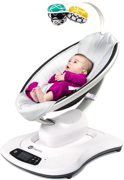 4moms Mamaroo 4 Baby Swing - Classic Grey