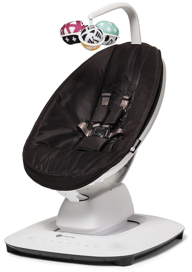 4moms OPEN BOX MamaRoo Multi-Motion Baby Swing - Black - 2000909-ob