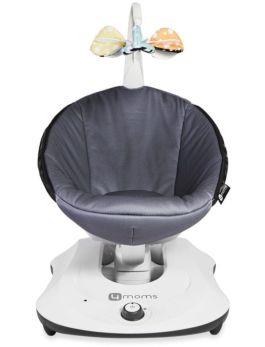 4moms Rockaroo Baby Swing - Dark Grey Cool Mesh - 2000873