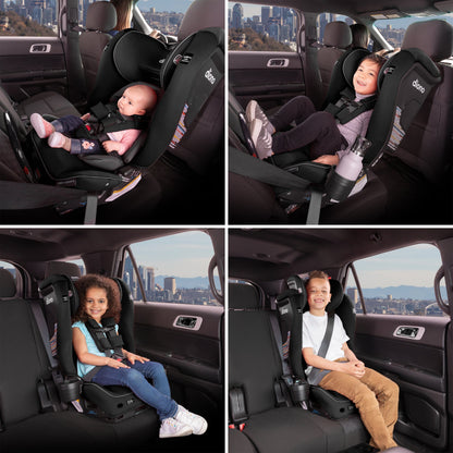 Diono Radian 3RXT SafePlus All-in-One Convertible Car Seat - Black Jet - 50100-NA-01