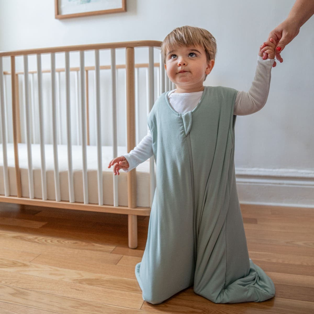 Halo SuperSoft Bamboo Wearable Blanket TOG 1.5 - Calm Sage (Medium)