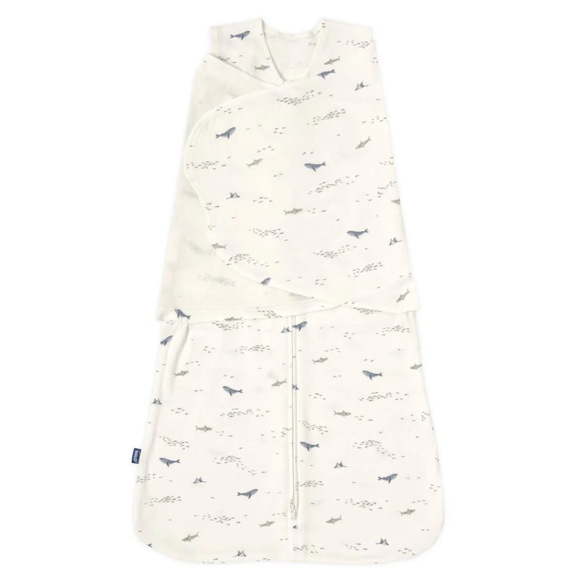 Halo 100% Cotton Swaddle TOG 1.5 - Ocean Life (Newborn) - 5086-HALO