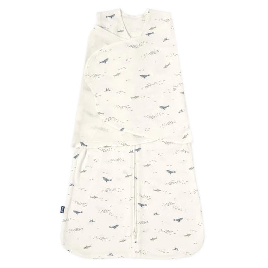 Halo 100% Cotton Swaddle TOG 1.5 - Ocean Life (Newborn) - 5086-HALO