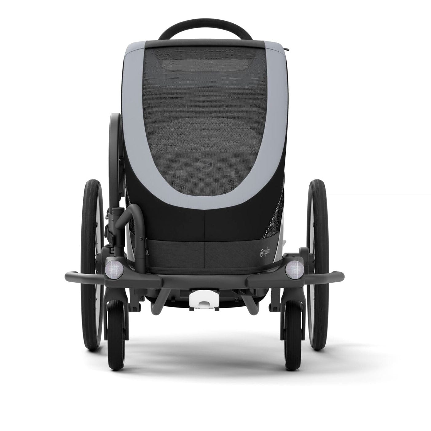 Cybex Zeno 2-in-1 Bike Trailer / Stroller (One Box) - All Black - 521003709