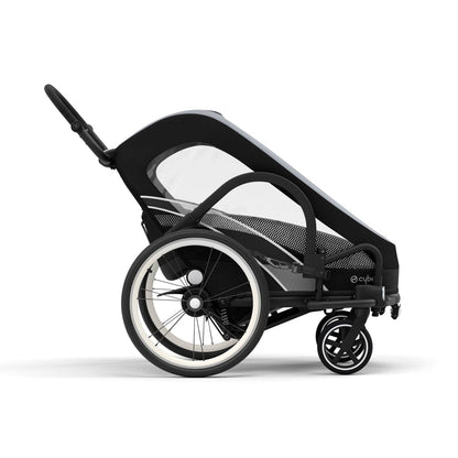 Cybex Zeno 2-in-1 Bike Trailer / Stroller (One Box) - All Black - 521003709