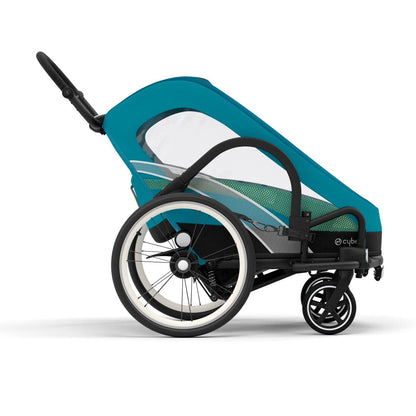 Cybex Zeno 2-in-1 Bike Trailer / Stroller (One Box) - Maliblue - 521003723