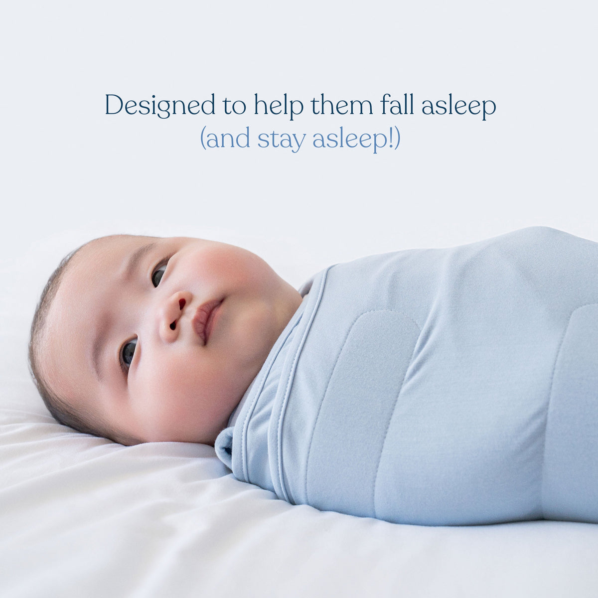 Halo SuperSoft Bamboo Swaddle TOG 2.0 - Blue Fog (Newborn)