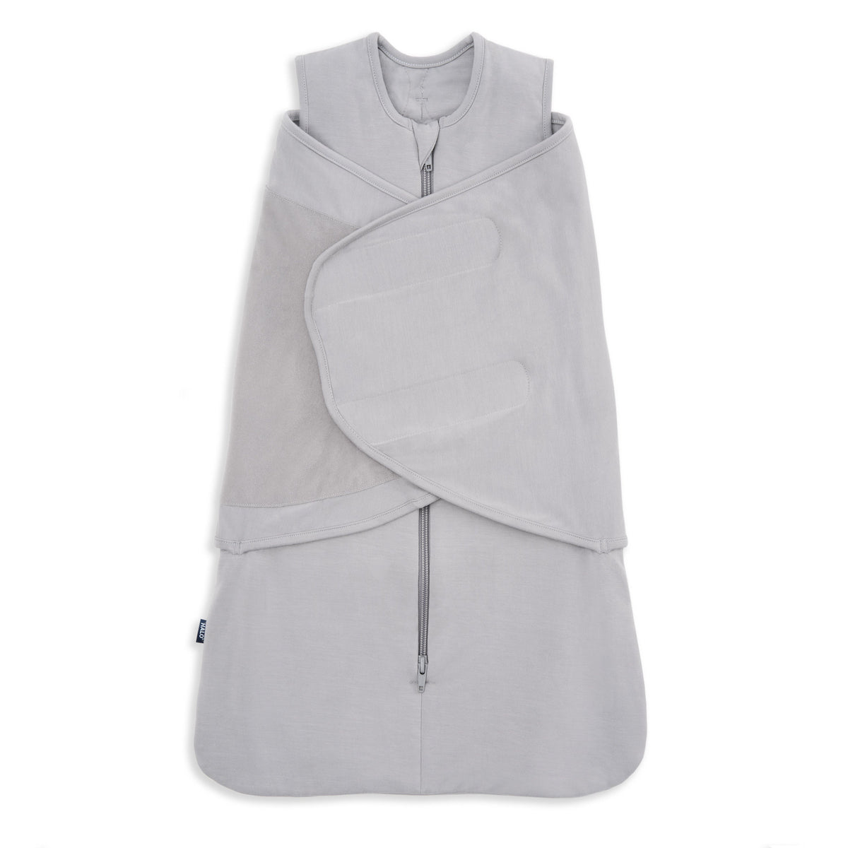 Halo SuperSoft Bamboo Swaddle TOG 2.0 - Storm Grey (Newborn)