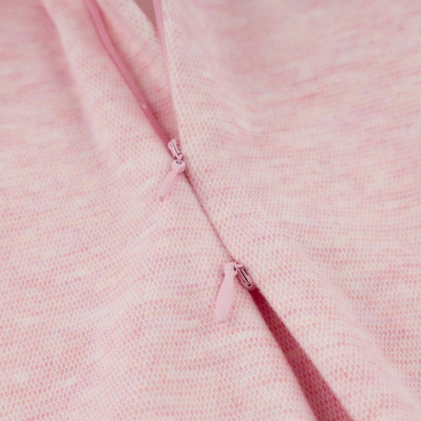 Oh Baby! Honeycomb Zipper Footie with Pocket - Pale Pink, 3M - Image 5