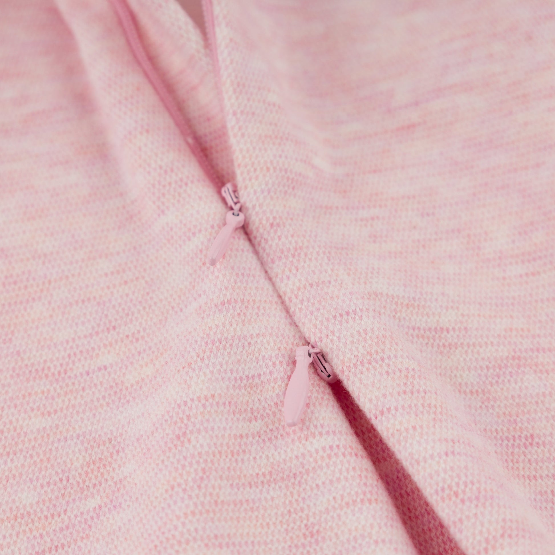 Oh Baby! Honeycomb Zipper Footie with Pocket - Pale Pink, 6M - Image 5