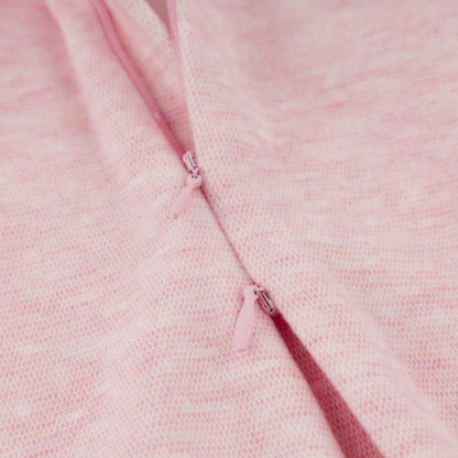 Oh Baby! Honeycomb Zipper Footie with Pocket - Pale Pink, 6M - Image 5