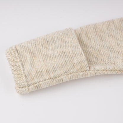 Oh Baby! Honeycomb Zipper Footie with Pocket - Sand, 6M - Image 6