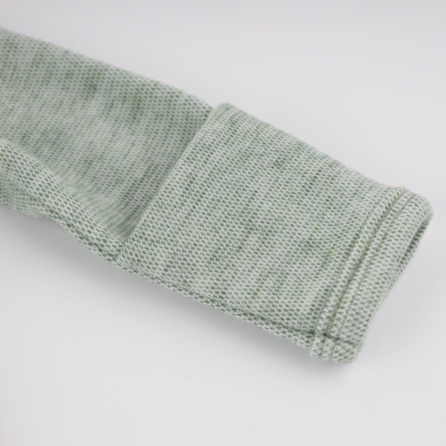 Oh Baby! Honeycomb Zipper Footie with Pocket - Spruce, 3M - Image 6