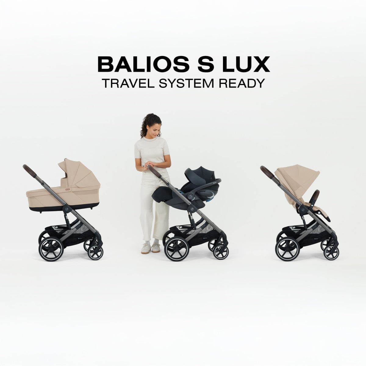Cybex Balios S Lux Stroller - Moon Black - 524001177