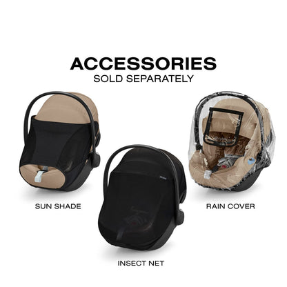 Cybex Aton G2 Infant Car Seat with Load Leg Base - Almond Beige - 524002349