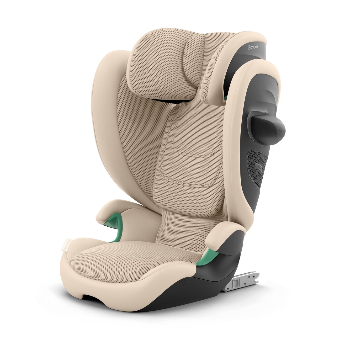 Cybex Solution G2 Folding Travel High-Back Booster (2025 Model) - Almond Beige - Image 2