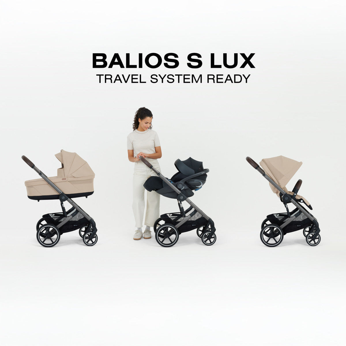 Cybex Balios S Lux Stroller - Chocolate Brown
