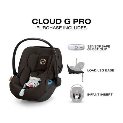 Cybex Cloud G Pro Comfort Extend Infant Car Seat - Chocolate Brown