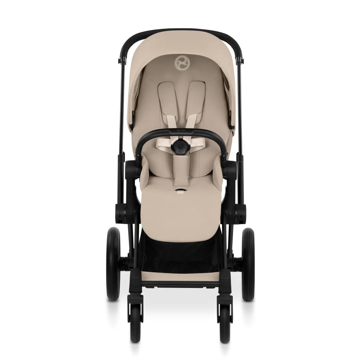 Cybex Priam Stroller (2026) - Matte Black Frame / Cozy Beige Lux Cybex Priam Stroller (2026) - Matte Black Frame / Cozy Beige Lux