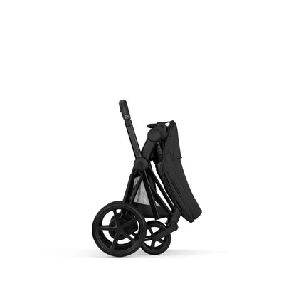 Cybex e-Priam Stroller (2026) - Matte Black Frame / Sepia Black Lux Seat - 526000063