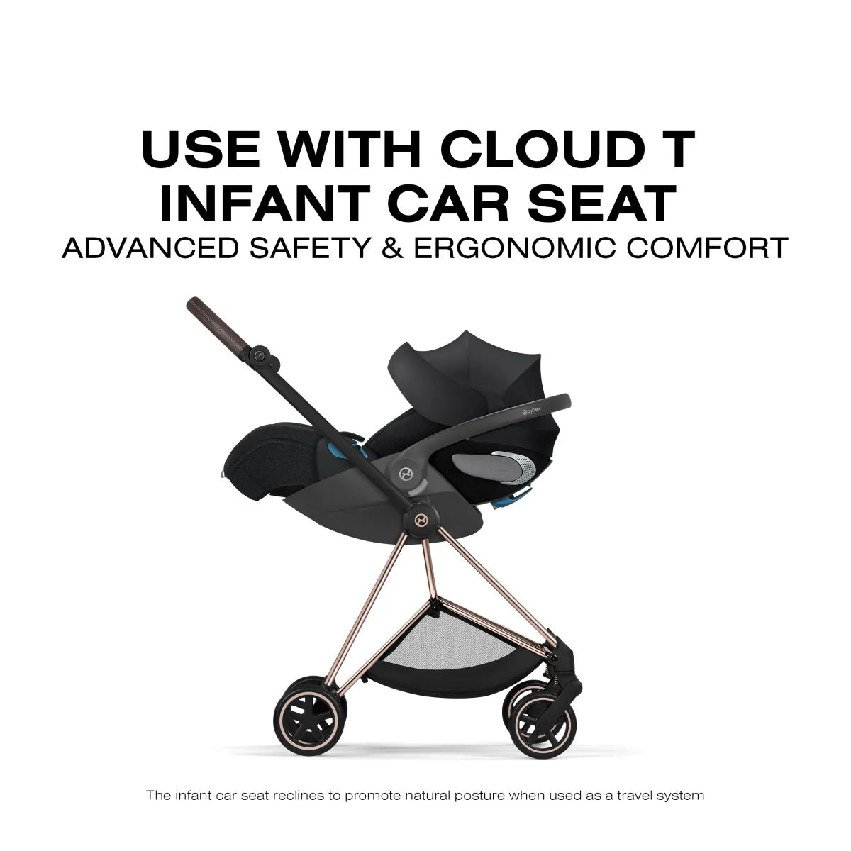 Cybex Mios Stroller (2026) - Matte Black Frame / Sepia Black Lux