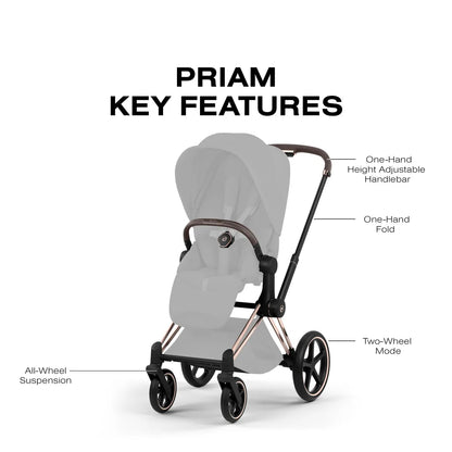 Cybex Priam Style Frame - Rosegold - 526000229