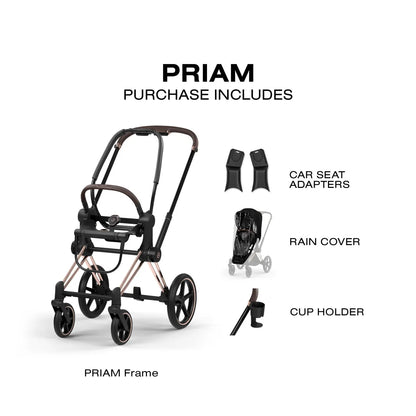 Cybex Priam Style Frame - Rosegold - 526000229