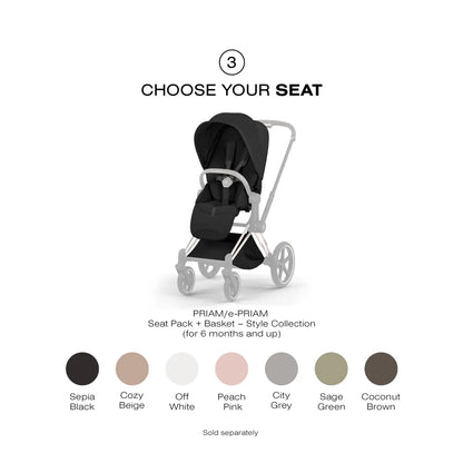 Cybex Priam Style Frame - Rosegold - 526000229