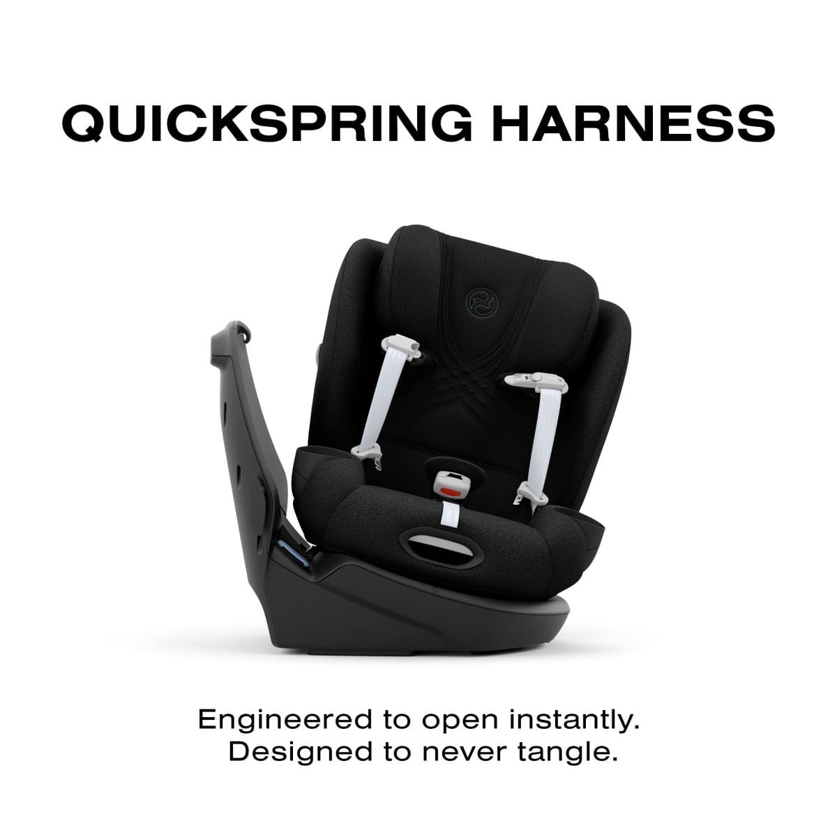 Cybex car seat with Quickspring harness system