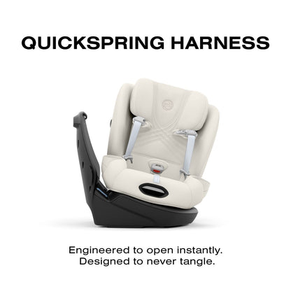 Cybex car seat with Quickspring harness feature