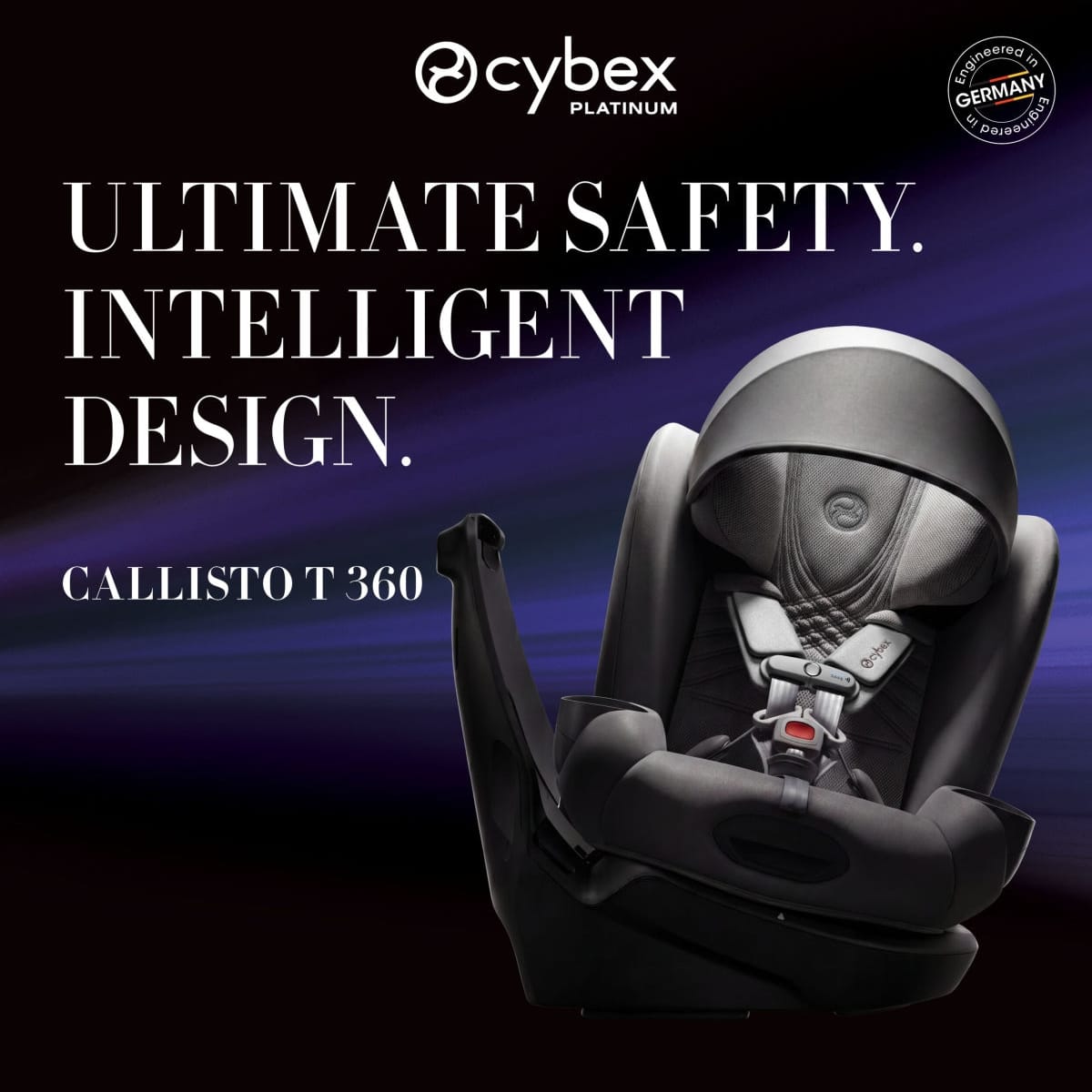 Cybex Callisto T 360 Rotating All-in-One Convertible Car Seat