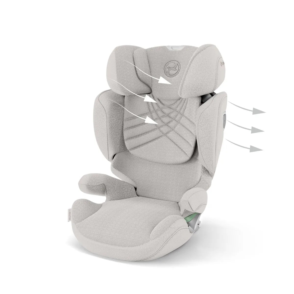 Cybex Solution T High-Back Booster Car Seat - City Grey