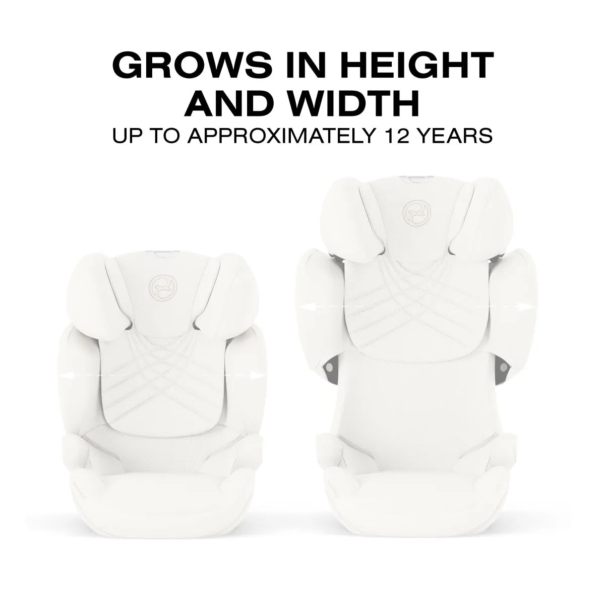 Cybex Solution T High-Back Booster Car Seat - Off-White