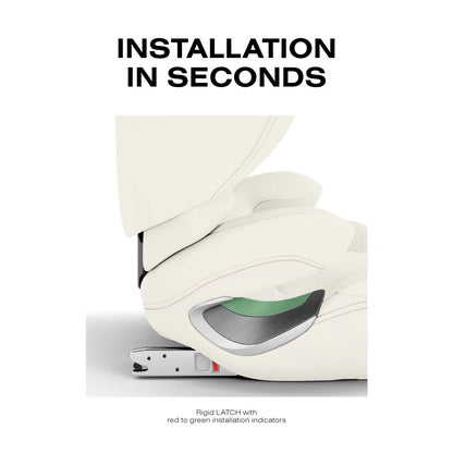 Cybex Solution T High-Back Booster Car Seat - Off-White