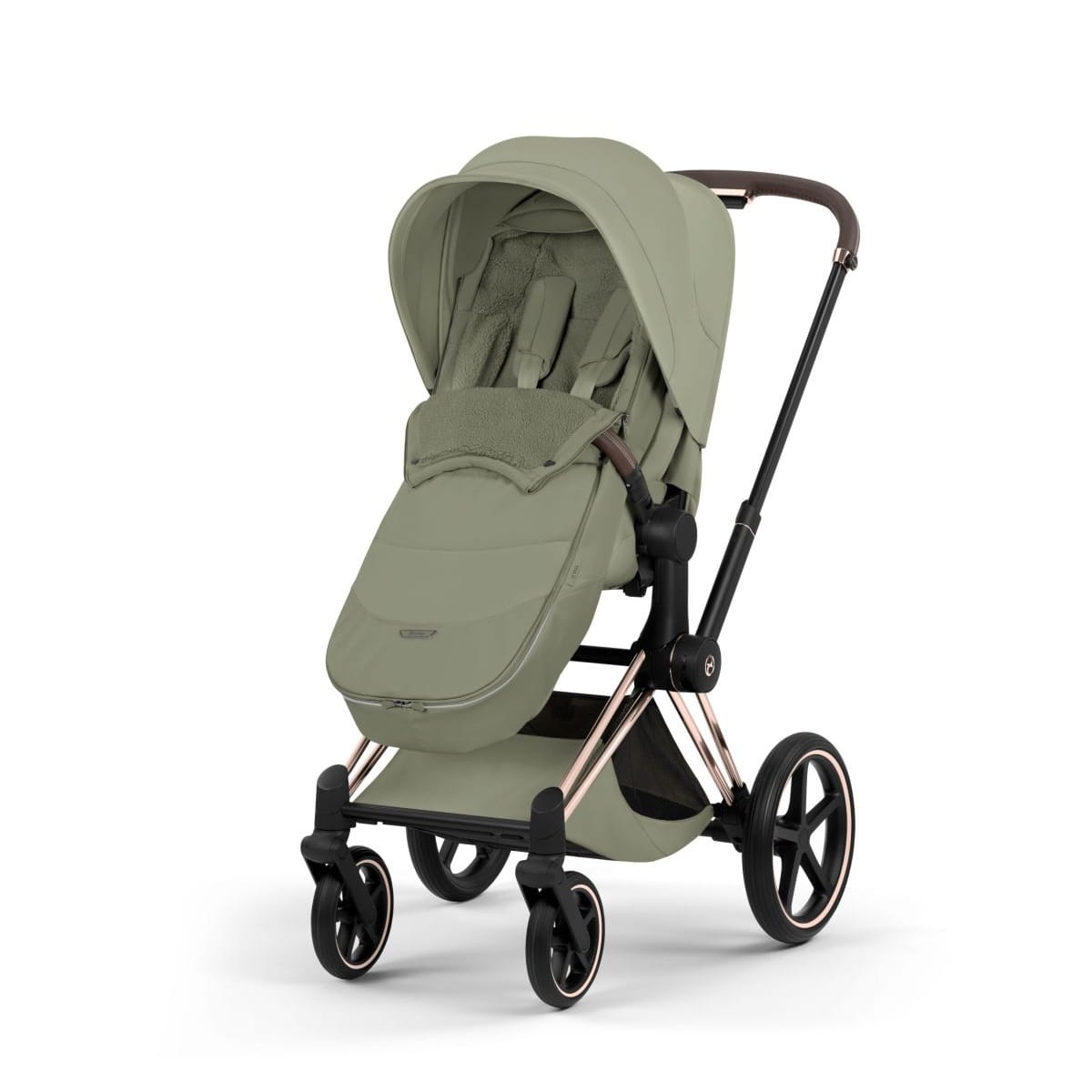 Cybex Platinum Footmuff - Sage Green - Image 4