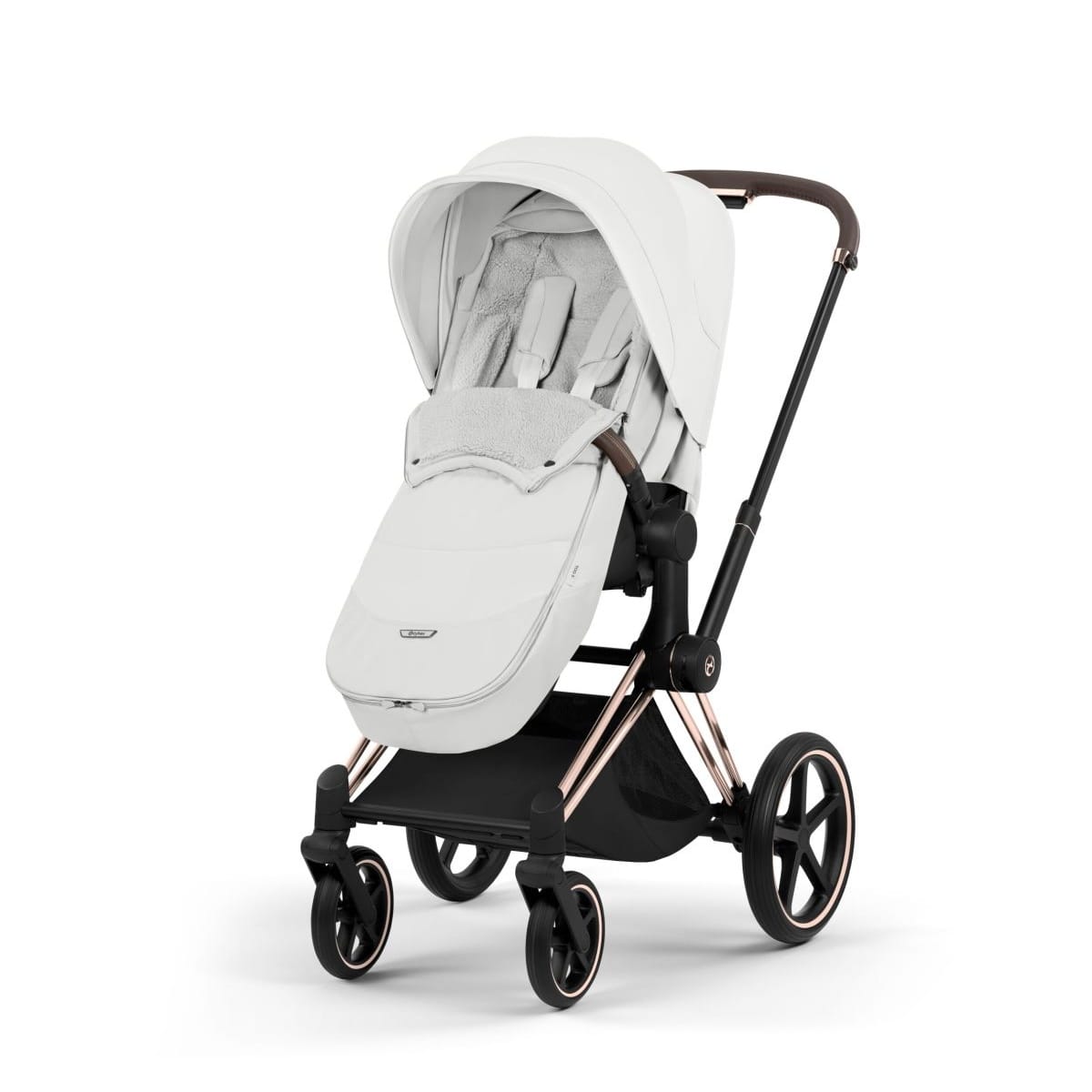 Cybex Platinum Footmuff - Off White - Image 5